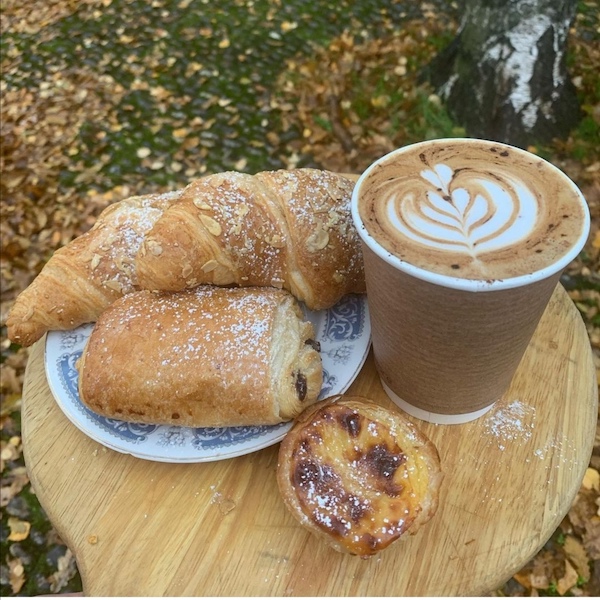 pastries and coffee